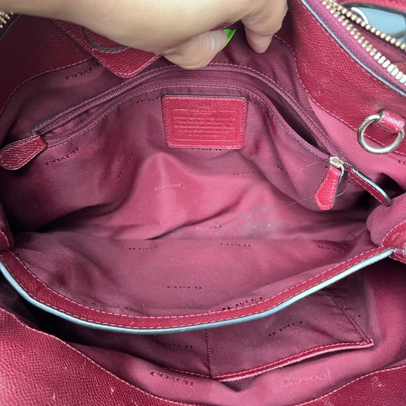 Coach Burgundy Coach - Picture 2 of 3